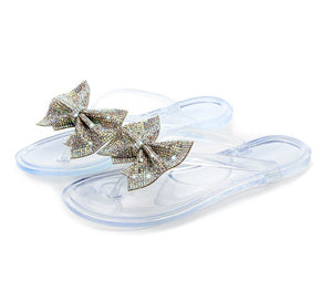 Women Leisure Bow Flip-Flops