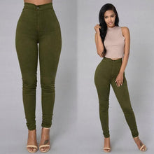 Load image into Gallery viewer, Women&#39;s High waist Slim Fitted Jeans