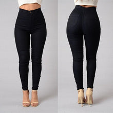 Load image into Gallery viewer, Women&#39;s High waist Slim Fitted Jeans