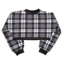 Load image into Gallery viewer, Plaid Sweater  Two Piece Set