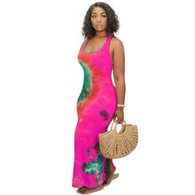 Load image into Gallery viewer, Women&#39;s Maxi Tie Dye Dresses